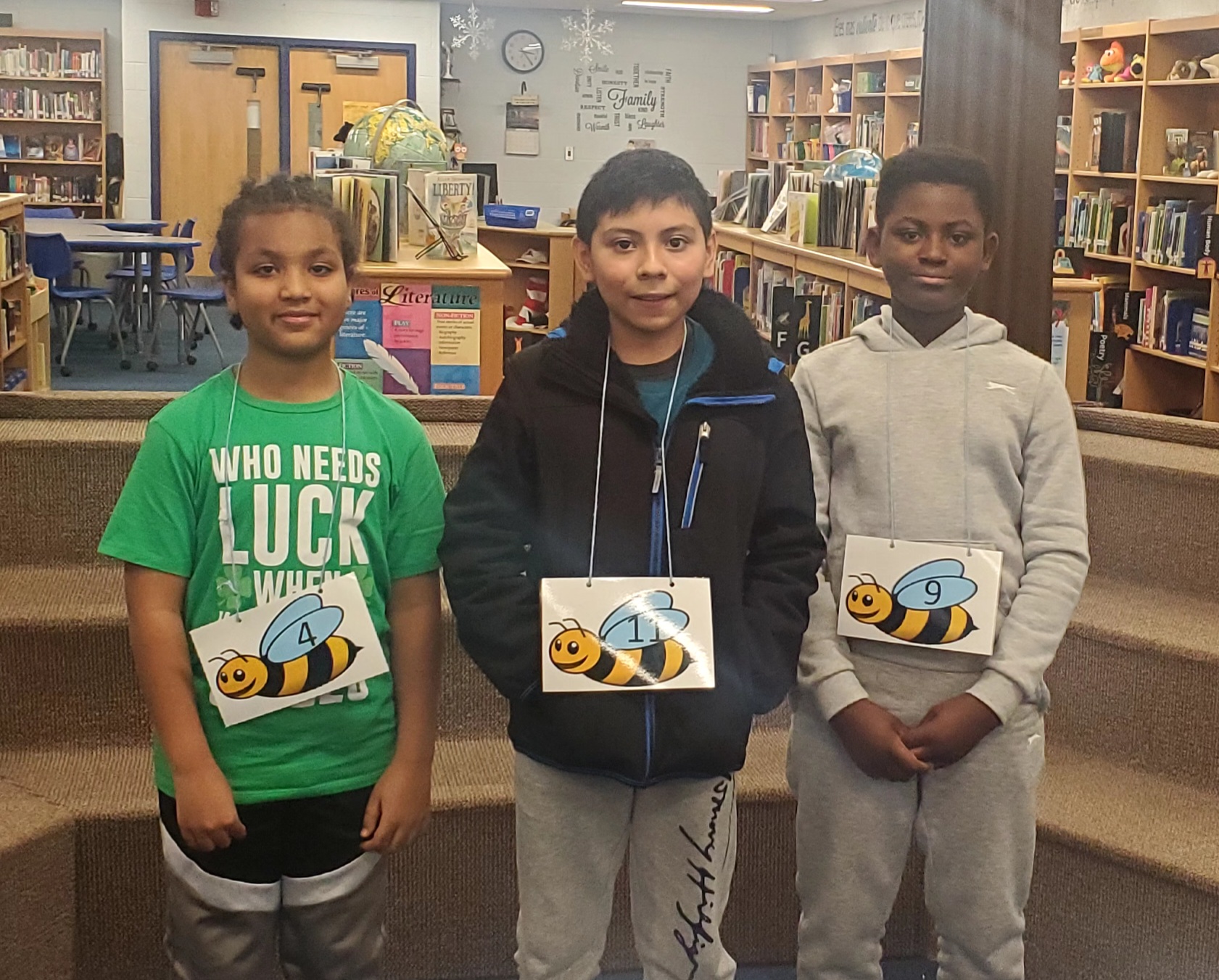 Spelling Bee Winners - Vaughan Elementary School