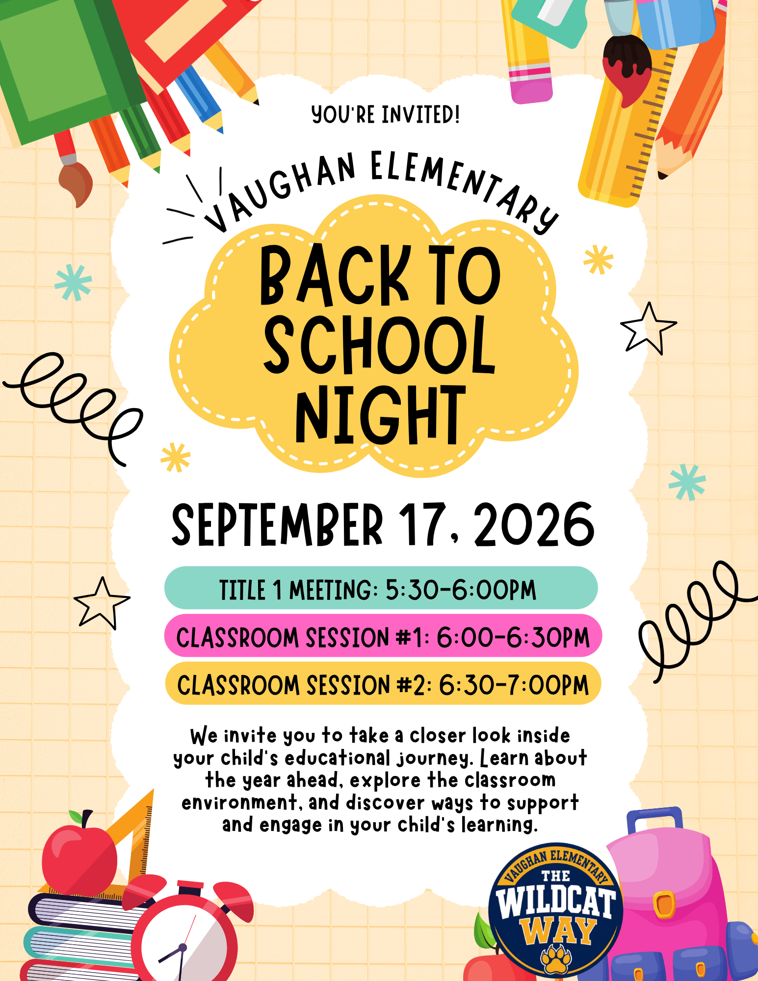 Back to School Night